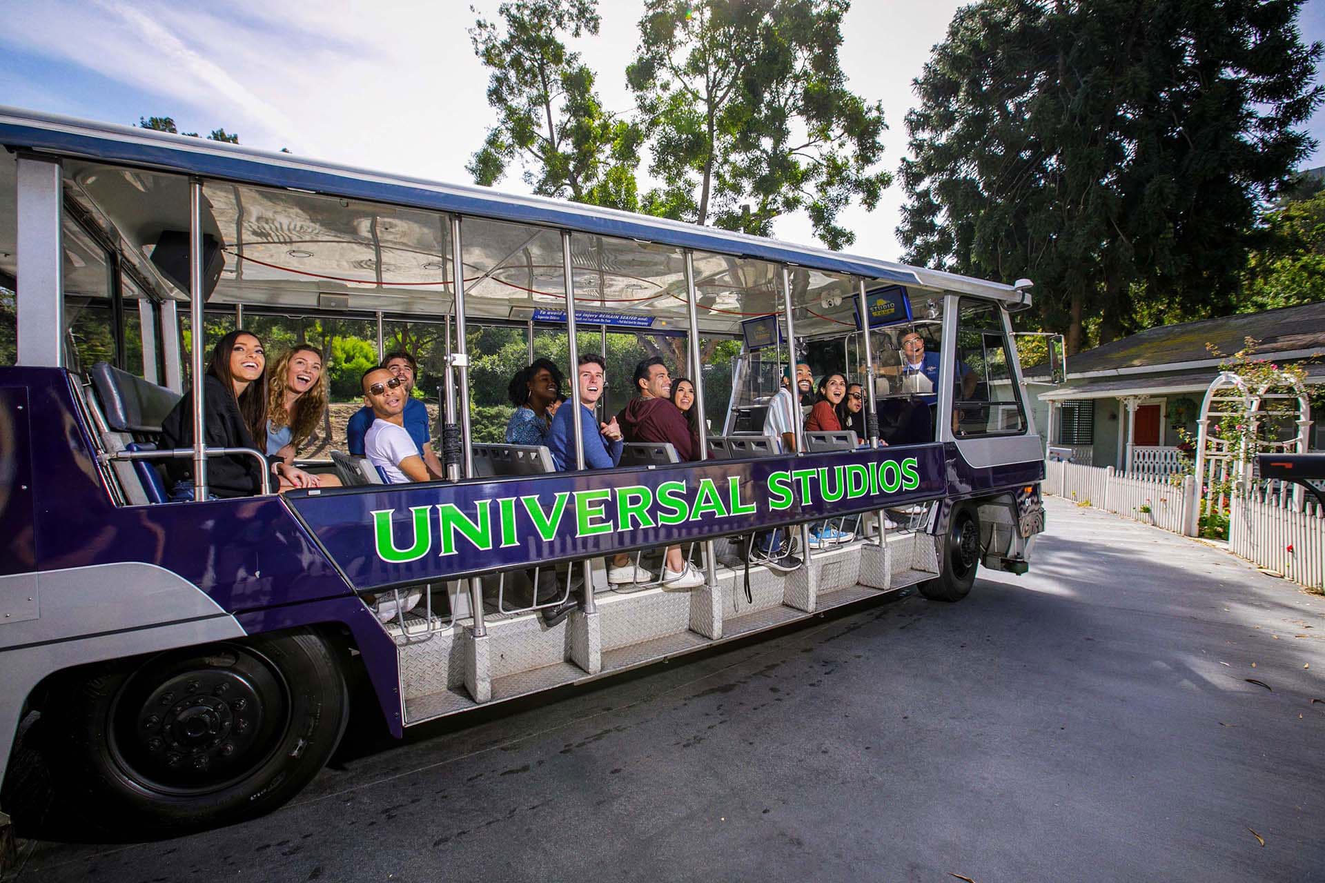 Universal Studios Hollywood Rolls Out First Four Electric Trams in its Fleet of 21 Studio Tour Trams