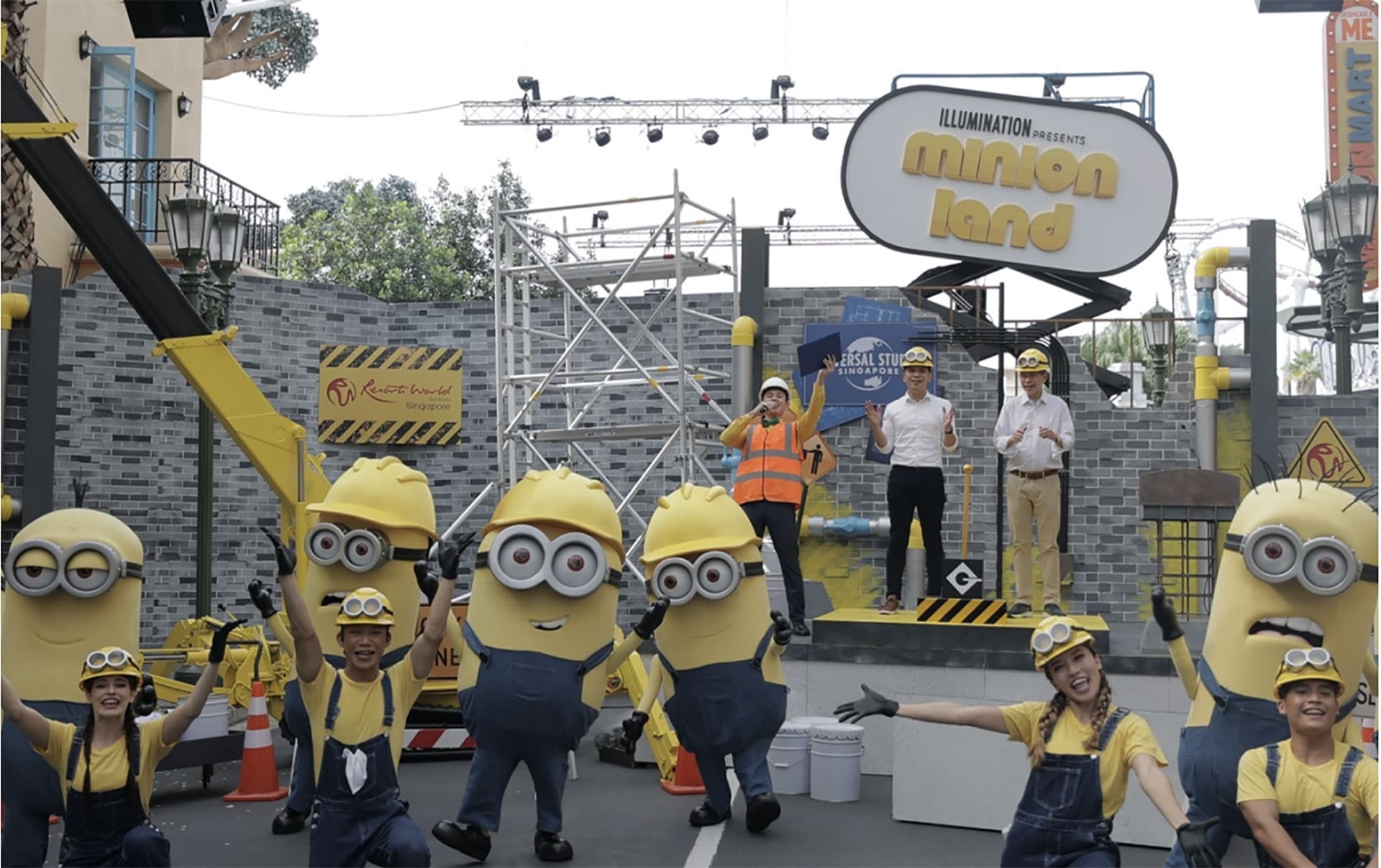 Universal Studios Singapore Breaks Ground on Minion Land