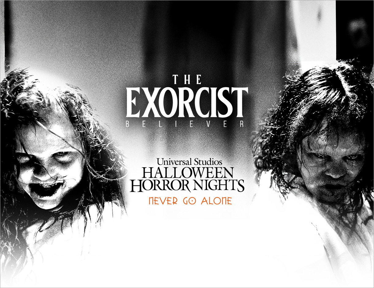 Halloween Horror Nights at Universal Orlando Resort and Universal Studios Hollywood Unleash More Terrifying Haunted Houses, Including “The Exorcist: Believer,” Inspired by Universal Pictures’ New Blumhouse and Morgan Creek Entertainment Film, “Chucky: Ultimate Kill Count” and “Universal Monsters: Unmasked”