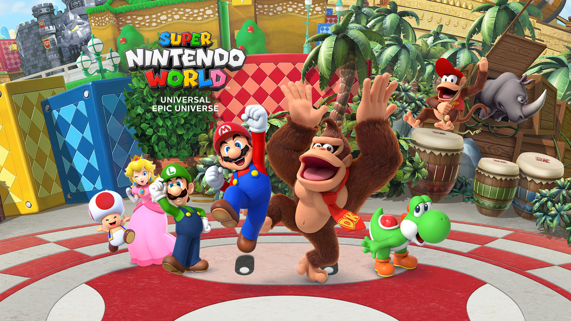 Discover a New Way to Play…Universal Orlando Resort Unveils Exciting New Details About Its Most Colorful and Interactive Experience Yet – Super Nintendo World – Coming to Universal Epic Universe in 2025