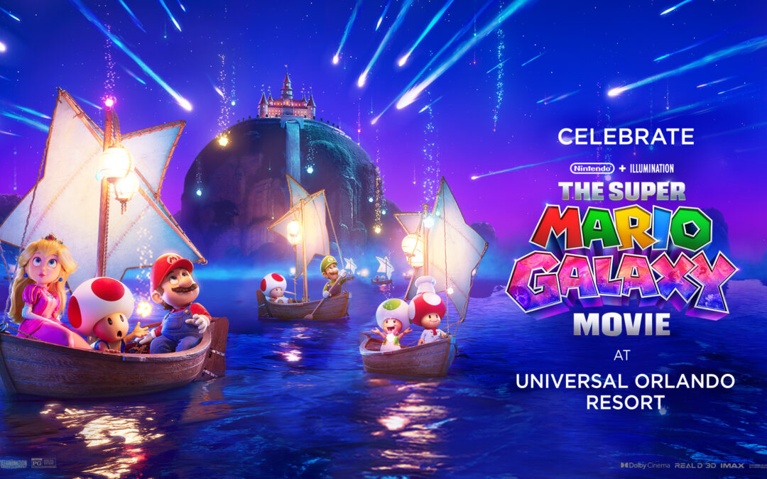 Universal Studios Hollywood and Universal Orlando Resort Celebrate The Super Mario Galaxy Movie with Limited-Time Experiences, Including a Yoshi Meet and Greet and Exclusive Themed Food and Merchandise, in SUPER NINTENDO WORLD from March 10 through April 13