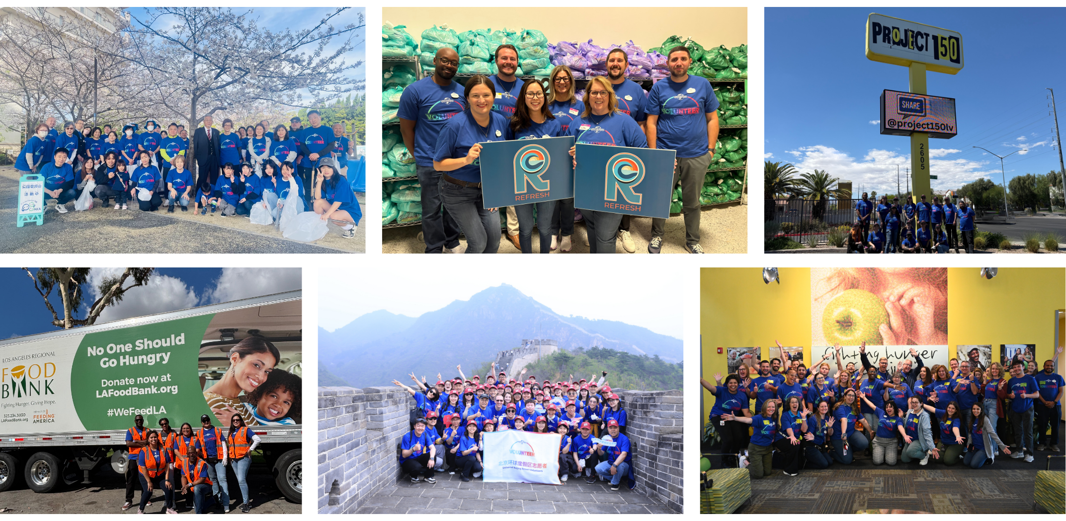 Universal Destinations & Experiences Team Members Take Action for Global Volunteer Month