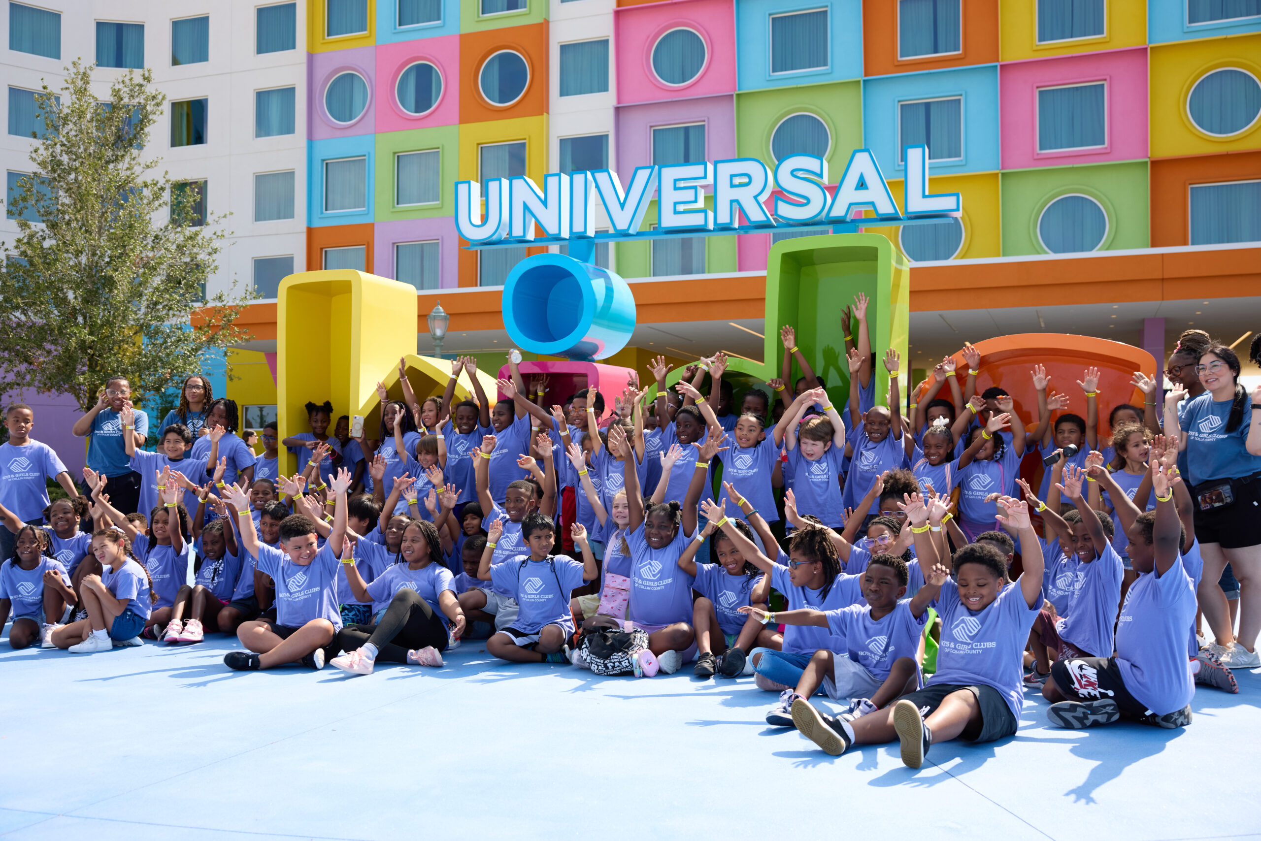 Universal Kids Resort Hosts Boys & Girls Clubs of Collin County for a Special Sneak Peek